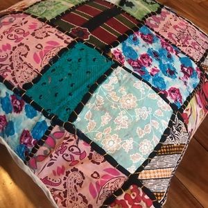 Handmade Quilt-Style Pillow
